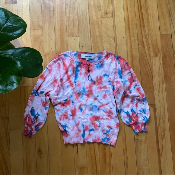 John + Jenn Sweaters - John + Jenn crop tie dye sweater shirt blouse S